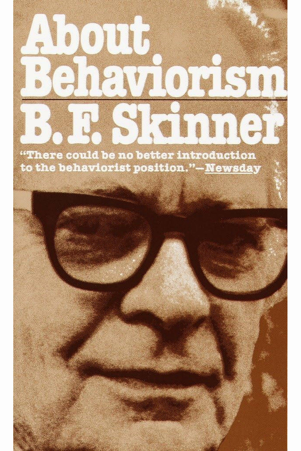 About Behaviorism by B. F. Skinner
