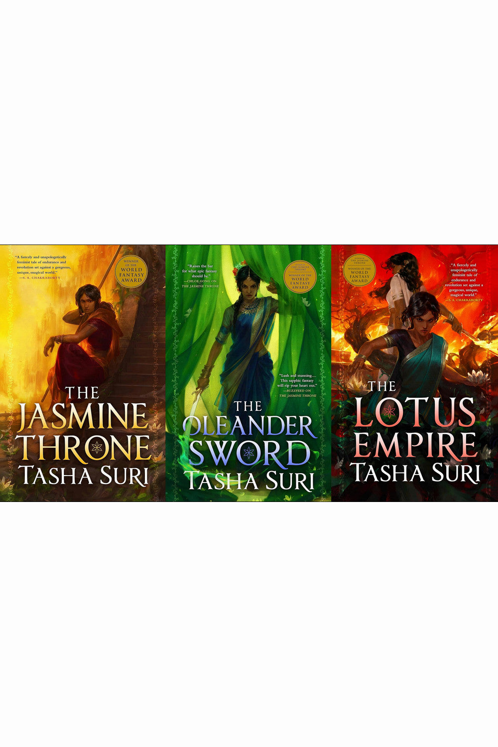 The Burning Kingdoms Trilogy by Tasha Suri
