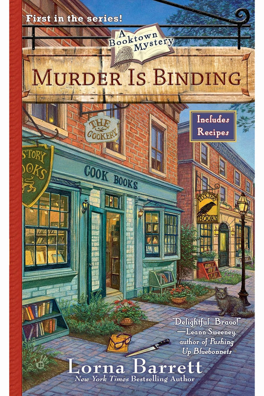 Murder Is Binding by Lorna Barrett