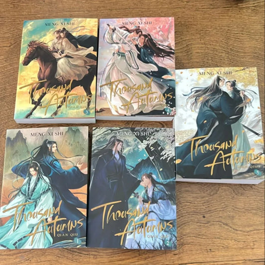Thousand Autumns: Qian Qiu (Novel) Series (5 Books) by Meng Xi Shi