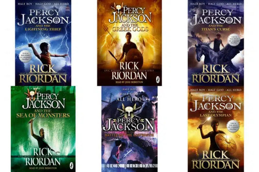 Percy Jackson Series (6 Books) By Rick Riordan
