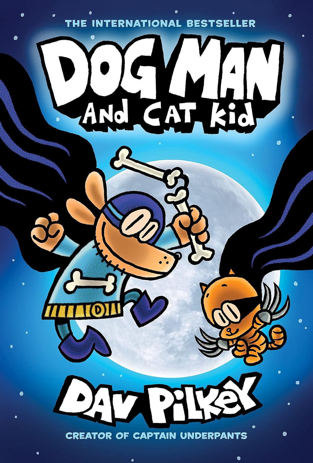Dog Man: Dog Man and Cat Kid by Dav Pilkey