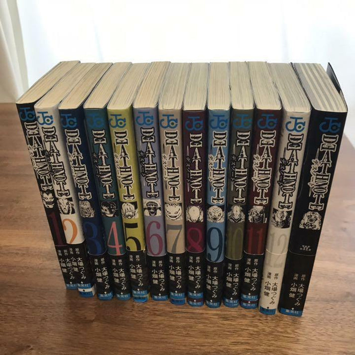 Deep Note Manga Death Note Manga series Vol. 1-12 by Tsugumi Ohba – Book Tank BD