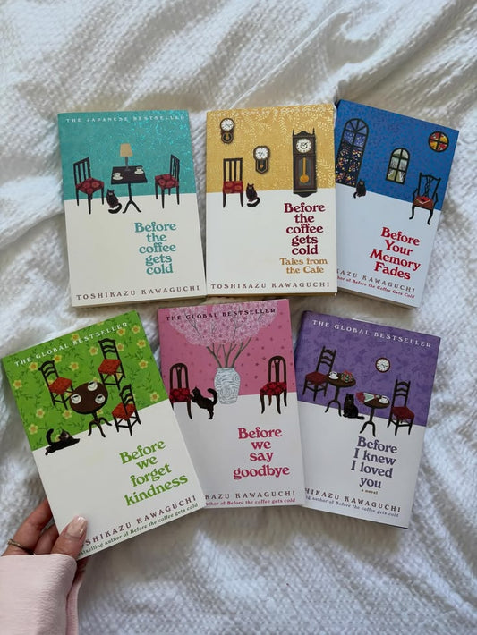 Before the Coffee Gets Cold Series (6 Books) by Toshikazu Kawaguchi