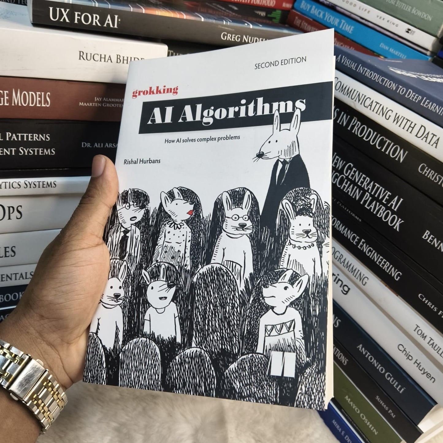 Grokking AI Algorithms by Rishal Hurbans