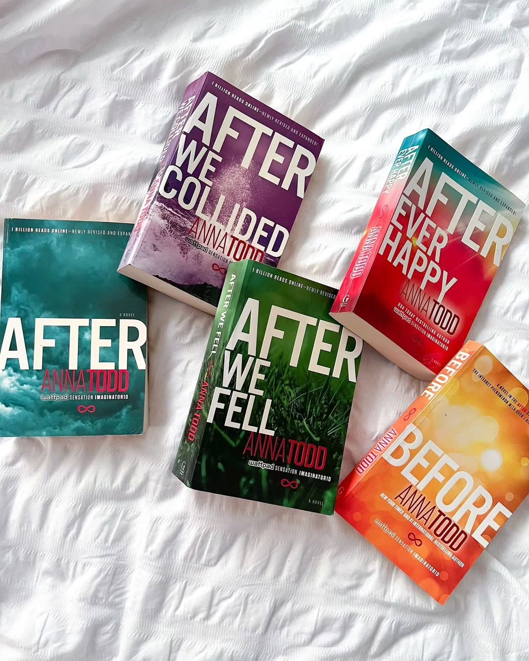 After Series (5 Books) by Anna Todd – Book Tank BD