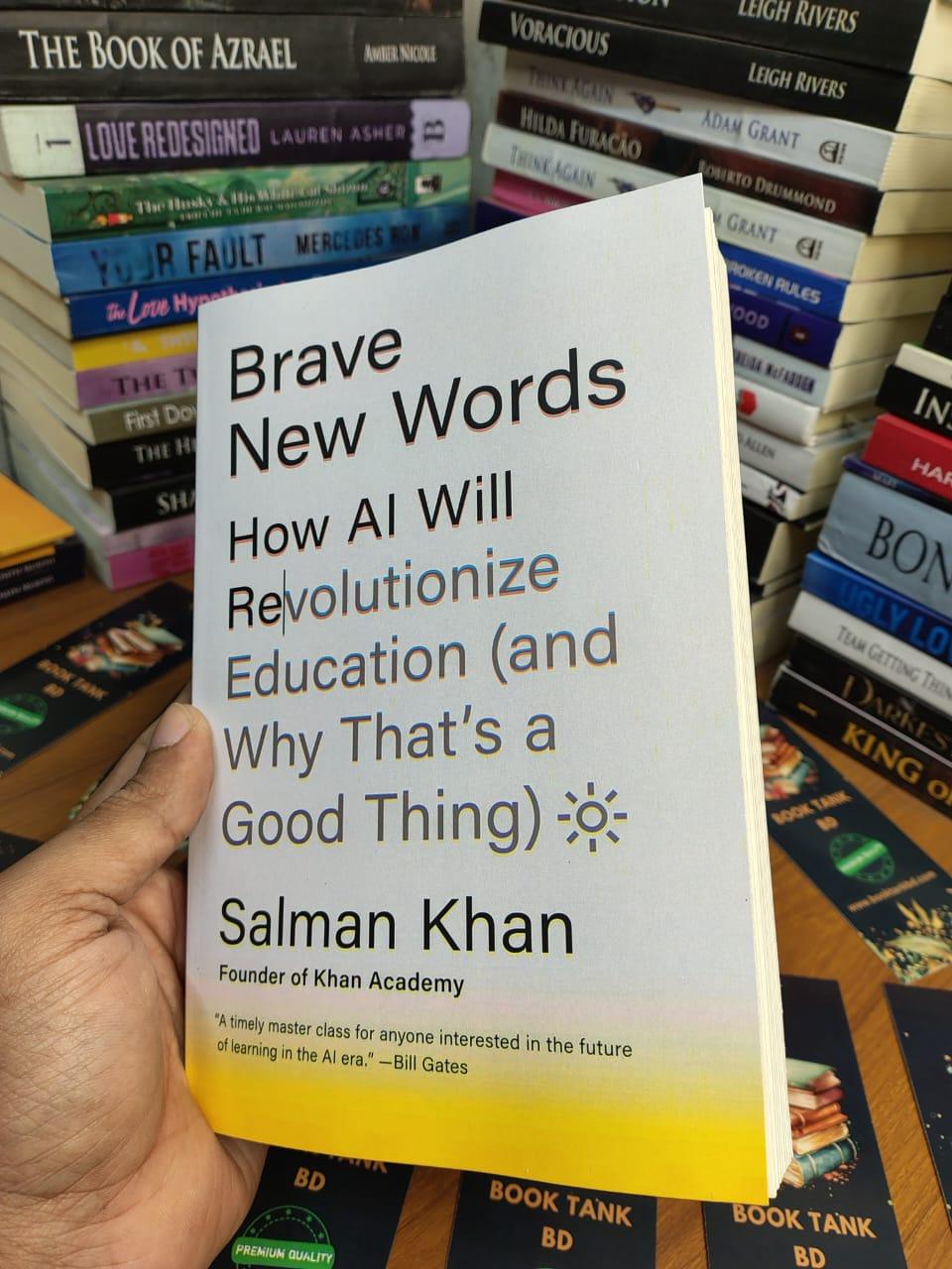 Brave New Words How AI Will Revolutionize Education By Salman Khan Brave new words how ai will revolutionize education by salman khan