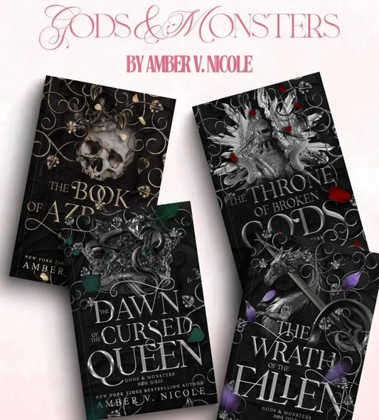 Gods and Monsters Series (4 Books) by Amber V. Nicole