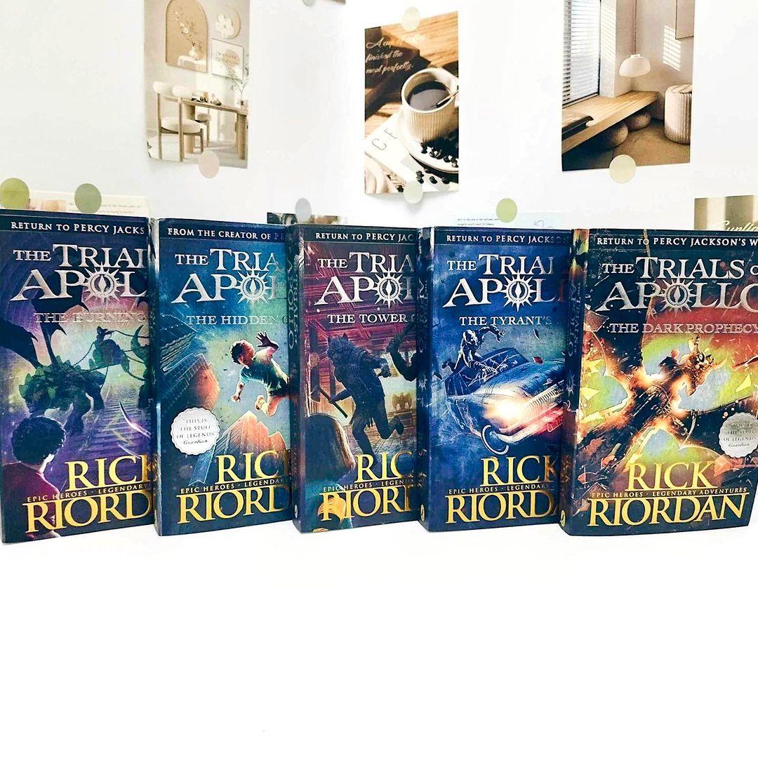 The Trials of Apollo Series (5 Books) by Rick Riordan