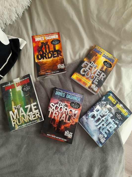 The Maze Runner Series (5 Books) by James Dashner