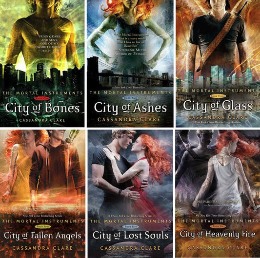The Mortal Instruments Series (6 Books) by Cassandra Clare